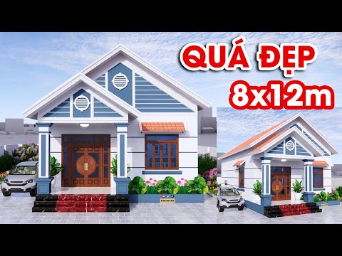 Video NHÀ VƯỜN CẤP 4 MÁI THÁI DIỆN TÍCH 8X12M CỰC KỲ ĐẸP MẮT... - youtube