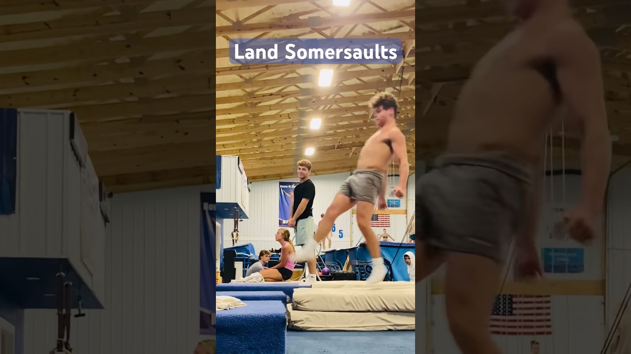 Land Somersaults - Dryland dIve Training - MRDC RIPFEST