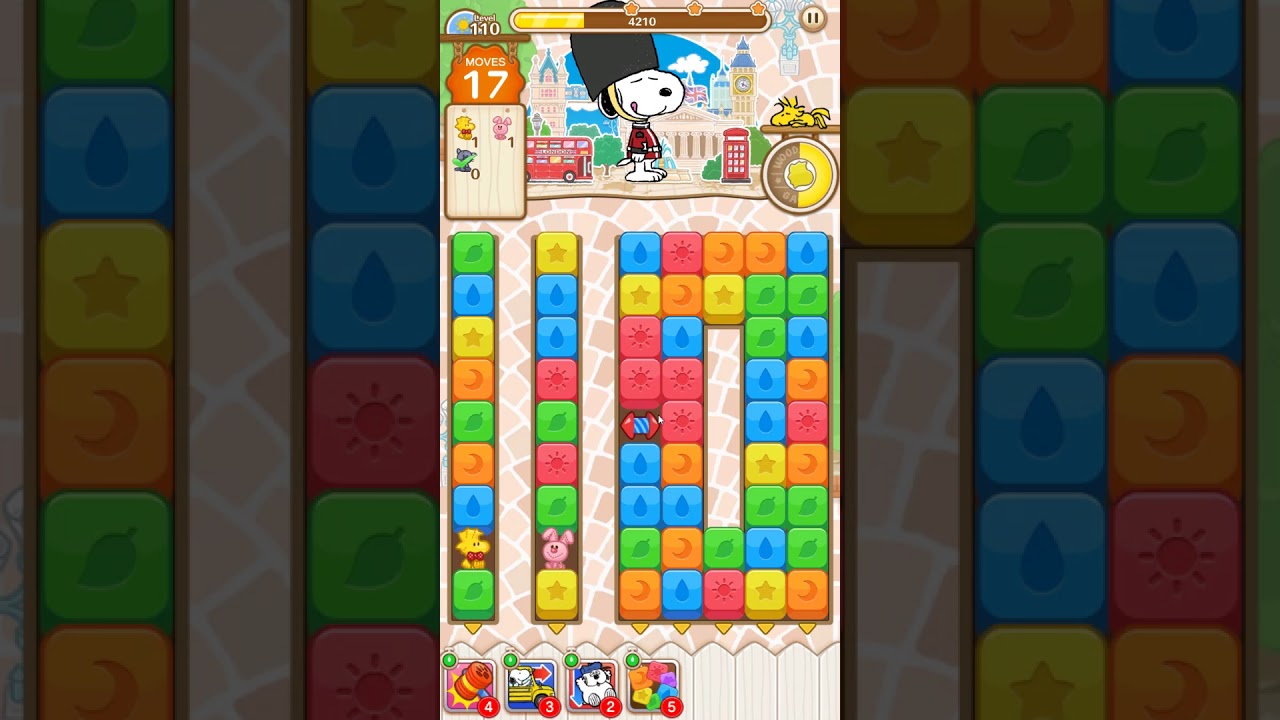 Snoopy Puzzle Journey level 110