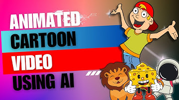 How to Make an Animated Cartoon Video Using Al | AI Generated Animation