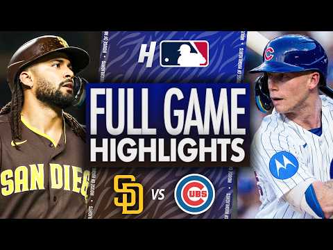 San Diego Padres vs Chicago Cubs - FULL GAME HIGHLIGHTS 🔥 June 30, 2026 MLB Season