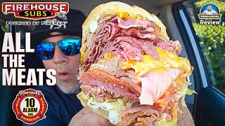Firehouse Subs® 10 Alarm Sub! 🚒🧯🍞 | ALL The MEATS! | theendorsement