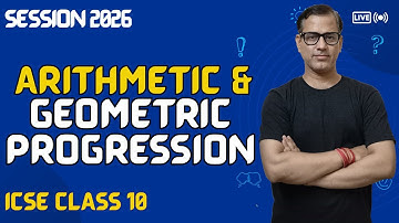 Arithmetic and Geometric Progression| Arithmetic and Geometric Progression Class 10|@sirtarunrupani​