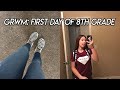 first day of 8th grade grwm/vlog 2017