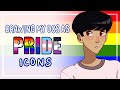 Drawing my characters as LBGTQ+ Icons [SPEEDPAINT]