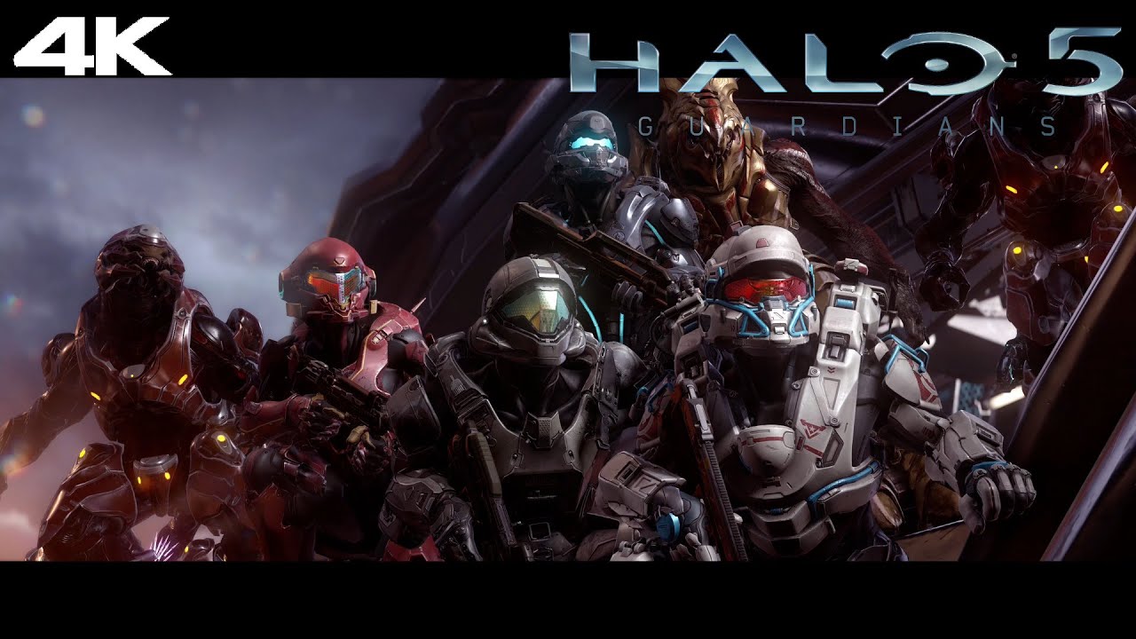 Halo 5: Guardians - Osiris Leads The Attack On The Covenant Stronghold 4K