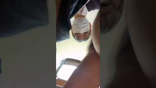 スマホを落としただけなのに… 逆さ撮り