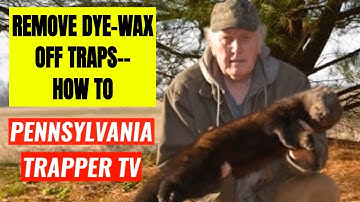 Remove Dye-Wax Off Traps--How To