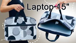 15” Laptop Briefcase Bag / Work Bag