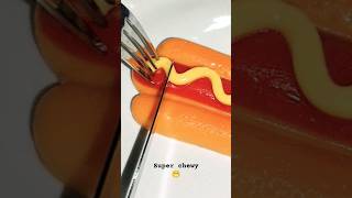 Super Chewy Gummy Hot Dog Candies