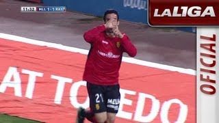 Gol de Alejandro Alfaro (1-1) en el RCD Mallorca - Rayo Vallecano - HD
