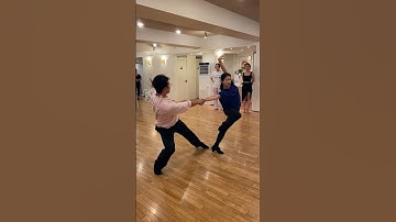 정희정 & 조유진 원장님 블리스 댄스스포츠 라틴 중급 룸바 수업중