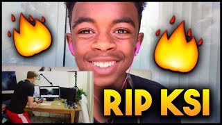 KSI GOT EXPOSED!! W2S - KSI Sucks (Ricegum & KSI Diss Track) Official Video Reaction