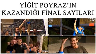 Yiğit Poyraz kazandığı final sayıları | Survivor 2021