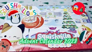 ASMR Unboxing A *Giant* Mystery Squishmallow Squishville Holiday Advent Calendar 2023