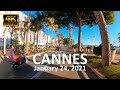 Cannes, France • Palais de Festivals to Cap de la Croisette • January 24, 2021 • 4K Virtual Ride