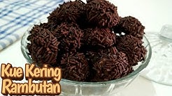 KUE KERING RAMBUTAN CUMA TIGA BAHAN | TANPA DI OVEN NYOKLAT BANGET !! - Durasi: 3.10. 