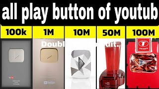 All Play Button Of Youtube For Subscribers 100m T Series Youtube All Play Button Of Youtube For Subscribers 100m T Series Youtube
