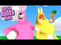 КООПЕРАТИВНОЕ ПРОХОЖДЕНИЕ НЕ НЕРВИРУЮЩЕЙ ИГРЫ! Super Bunny Man