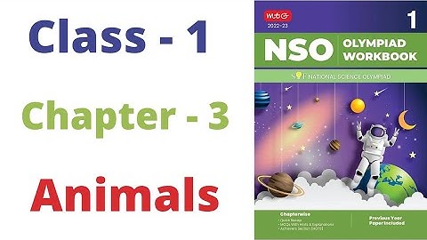 NSO ~ National Science Olympiad | Class - 1 | C - 3 | Animals  | By - Sudhir Sir