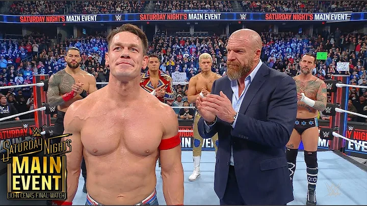Triple H's EMOTIONAL GOODBYE to John Cena After His Final Match at WWE SNME!
