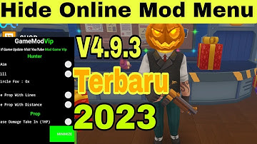 Hide Online New Vip Mod Menu Apk V4.9.3 | ESP Prop, Hunter, AimBot, AimKill, Anti Band | GamePlay