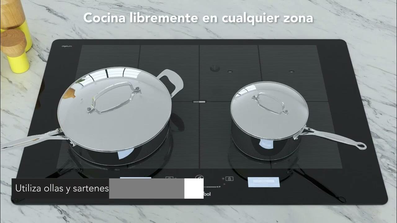 Cocina intuitivamente y ten más tiempo para ti con las placas de inducción  Whirlpool - TPC Cocinas