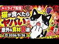 【9/26 生配信】猫が食べたらヤバい意外な食材8選を獣医師が解説します【アーカイブは9/28まで】