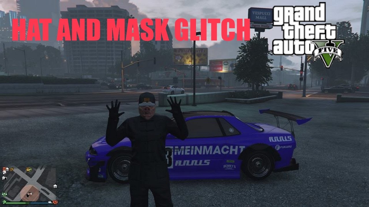 GTA 5 ONLINE HAT MASK GLITCH SOLO 1.38 YouTube