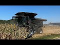 The first day of Corn Harvest with our New Fendt combine