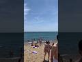 Barcelona beach in a hot day  watch full in my channel shorts barcelona beach