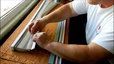 How to Shorten a Pleated Shade