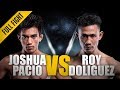 ONE: Full Fight | Joshua Pacio vs. Roy Doliguez | "Passion" Wins By Spinning Back Fist | Nov 2017