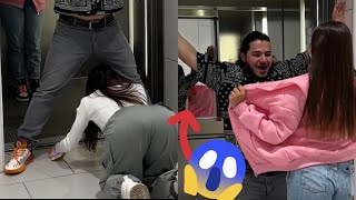 176 Extreme prank with TOUCHING people in the MALL /2024 by  @guychovezov