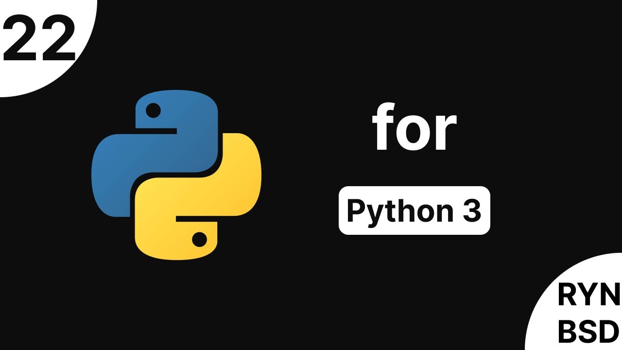 شرح Python 3 - for loop