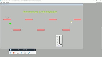 ####blinking ball moving zig zag in scada####