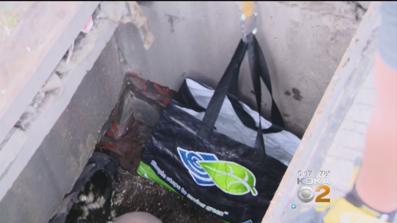 PennDOT Crew, Firefighters Rescue 10 Ducklings From Storm Drain - YouTube