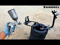 Yamaha Jog #2 - покраска рамы