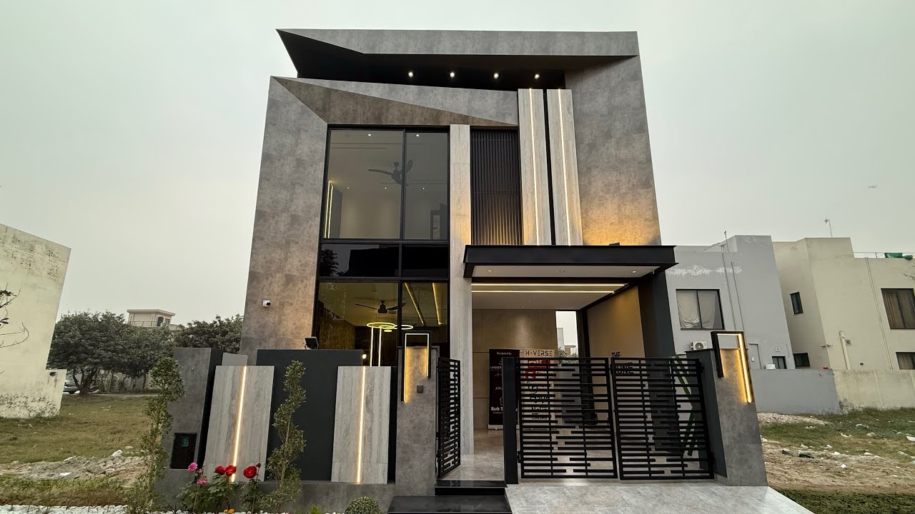 Most Beautiful 5 Marla Ultra Modern Designer House For Sale in Dha Lahore