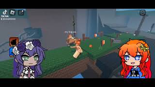 playing roblox with my big sister