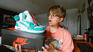 WRONG ORDER? I GOT THE OFF WHITE UNC JORDAN 1 | DHGATE REVIEW (reupload)