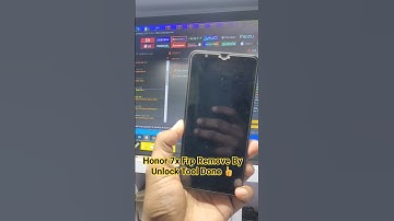 Honor 7x Frp Remove By Unlock Tool Done 👍