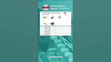CompTIA A+ (220-1101 & 220-1201) Performance-based Questions #shorts