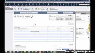 QuickBooks for Contractors: Sales Orders & Purchase Orders