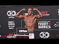 UFC Vegas 81 Official Weigh-Ins: Yusuff vs Barboza