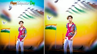 15 August Photo Editing Tutorial |Happy Independence Day Photo Editing Tips| New Picsart Photo-2021 screenshot 5