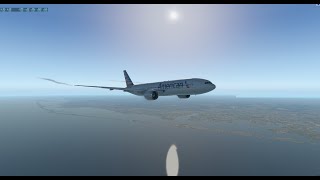 X-Plane 11 American 777-200Lr Scenic Approach Smooth Landing At New York Kjfk Amazing Scenery