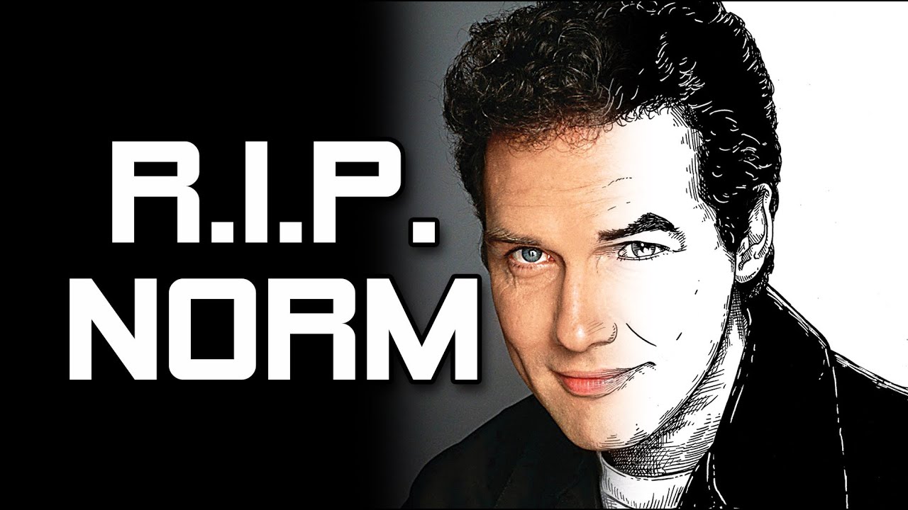 The Moth Joke - Norm MacDonald Portrait Drawing