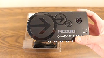 Roxio Game Capture HD Pro Unboxing