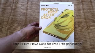 英Tech21の耐衝撃iPad用ケース「Tech21 Evo Play2 Case for iPad 7th generation」の紹介